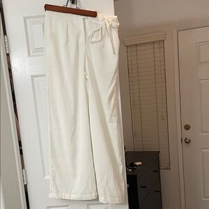 Lulu's Cream Wide Leg Women's Pants